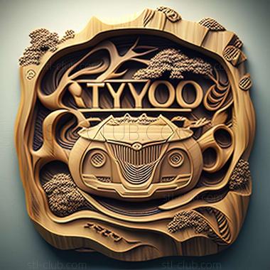 3D model Toyota Cynos (STL)